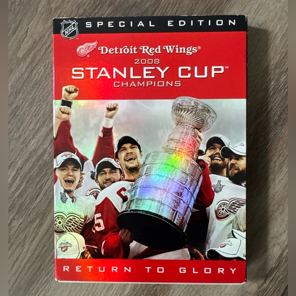 NHL: Stanley Cup 2007-2008 Champions - Detroit Red Wings